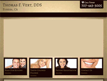 Tablet Screenshot of drvertdds.com